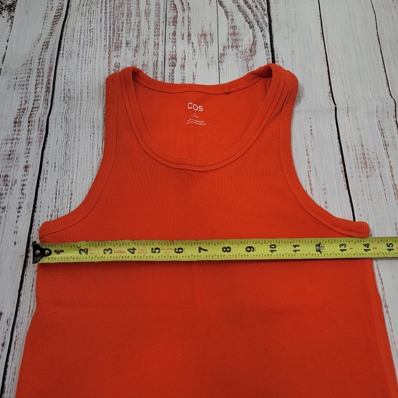 Cos Ribbed Tank Top Shirt Women's - Picture 2 of 5